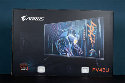 GIGABYTE AORUS FV43U 游戏显示器开箱 / HDMI 2.1 介面点亮次世代主机 4K 120Hz H(1)