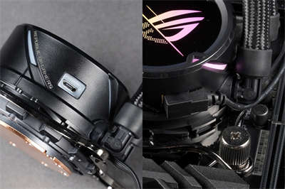 ASUS ROG STRIX LC II 280 ARGB水冷散热器/Asetek七代帮浦、ARGB轴向式风扇(8)