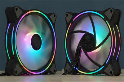 Cooler Master MASTERFAN MF120 PRISMATIC、MF140 HALO风扇/水晶灯效(21)