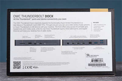 最强扩充OWC Thunderbolt Dock开箱/具备TB HUB的超齐全扩充盒(2)