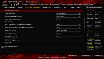 ASUS ROG Maximus XIII Extreme(M13E) 主机板/满版金属装甲强效散热(74)