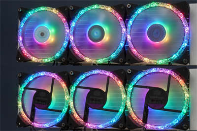 Cooler Master MASTERFAN MF120 PRISMATIC、MF140 HALO风扇/水晶灯效(11)