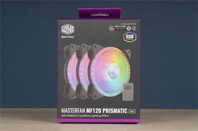 Cooler Master MASTERFAN MF120 PRISMATIC、MF140 HALO风扇/水晶灯效(1)