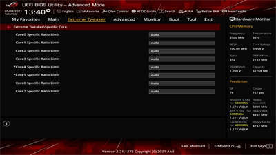 ASUS ROG Maximus XIII Extreme(M13E) 主机板/满版金属装甲强效散热(76)