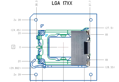 Intel LGA 1700和LGA 1800插槽设计洩漏，专为Alder Lake和下一代CPU设计(1)