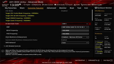 ASUS ROG Maximus XIII Extreme(M13E) 主机板/满版金属装甲强效散热(73)