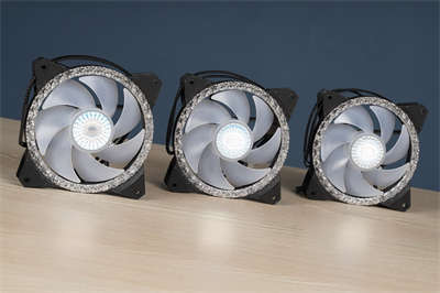 Cooler Master MASTERFAN MF120 PRISMATIC、MF140 HALO风扇/水晶灯效(4)