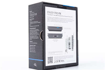 OWC Envoy Pro FX 随身NVMe SSD开箱(2)
