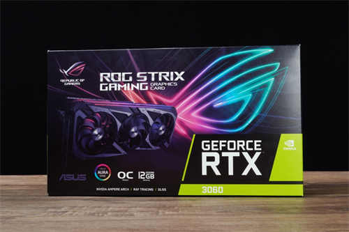 ROG Strix GeForce RTX 3060 O12G GAMING显示卡开箱/体积更加精练的败家之眼旗舰(1)