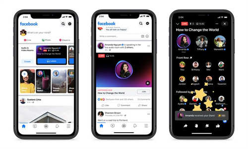 正式进军语音群聊，Facebook推出社交应用Live Audio Rooms