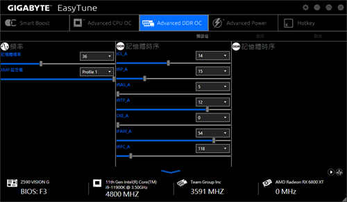 GIGABYTE Z590 VISION G开箱测试/简洁白色外观、内容创作者务实功能导向(62)