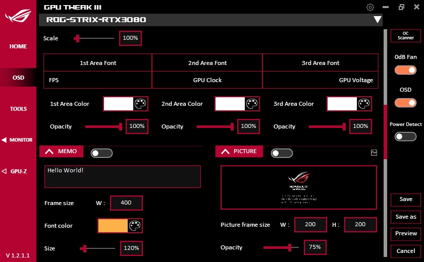 ROG Strix GeForce RTX 3080潮竞白显示卡/全白外观超吸睛(32)