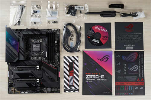 ROG Strix Z590-E Gaming WIFI主机板/料堆好堆满的主流系列顶板(3)