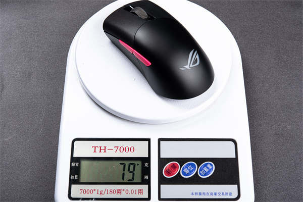 超轻短剑！ROG Keris Wireless电竞滑鼠开箱/无线79g专业射击风格(18)