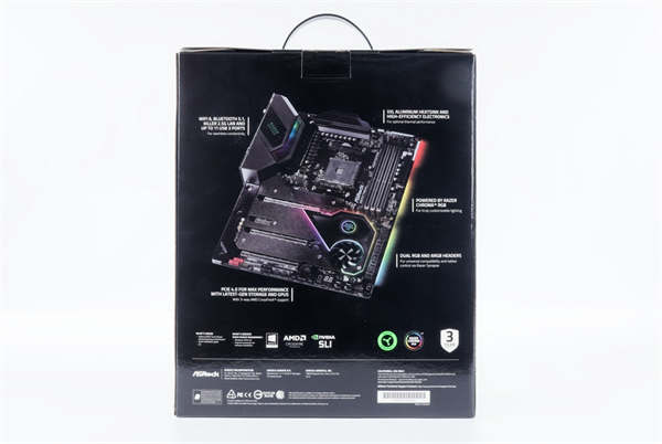 ASRock X570 TAICHI Razer Edition开箱测试/独家信仰联名款、Razer Chroma(2)