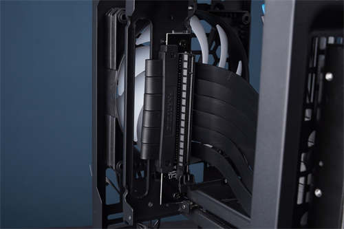 Phanteks Evolv Shift 2、Shift 2 Air ITX塔式机壳开箱/背部篓空加大散热、玻璃网(32)