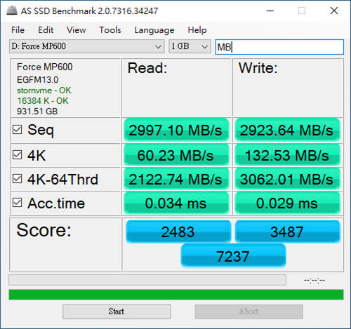 SilverStone MS12 M.2 NVMe硬碟外接盒开箱测试/USB 3.2 Gen2x2 20G介面带來最高的传输速度 (22)