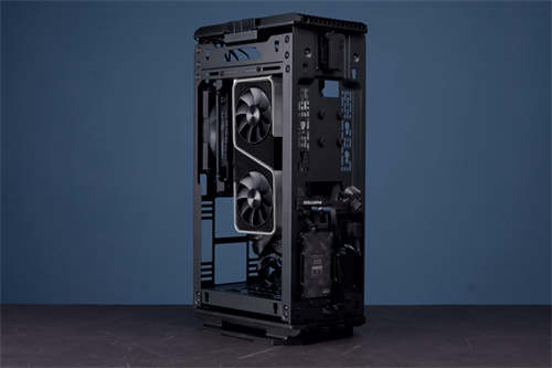Phanteks Evolv Shift 2、Shift 2 Air ITX塔式机壳开箱/背部篓空加大散热、玻璃网(39)