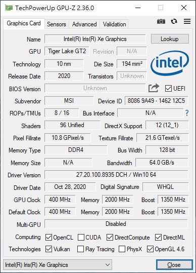 Intel Evo认证新机MSI Prestige 14 Evo工作续航与电池效能测试(16)