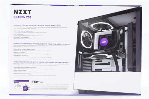 NZXT Kraken Z53一体式水冷开箱/2.36吋圆形全彩LCD萤幕、240mm规格适合小机壳(2)