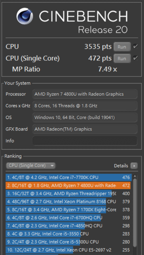 Lenovo IdeaPad Slim 7轻薄笔电测试报告/Ryzen 7 4800U处理器满足超强效能与顶尖续航(39)