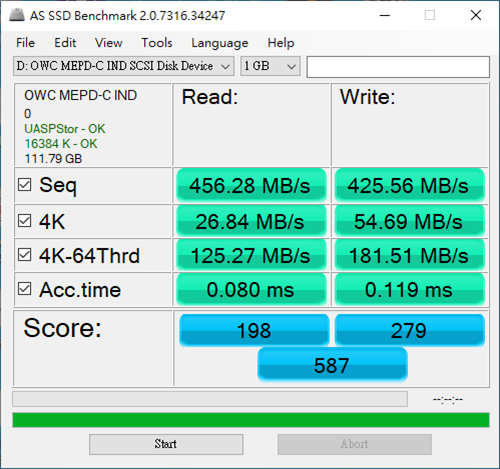 OWC Mercury Elite Pro Dual–USB-C开箱测试(32)