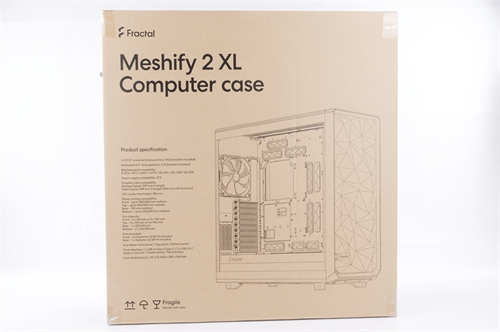 Fractal Design Meshify 2 XL机壳开箱测试/钻石雕刻处理前面板，打造优质散热与视觉感