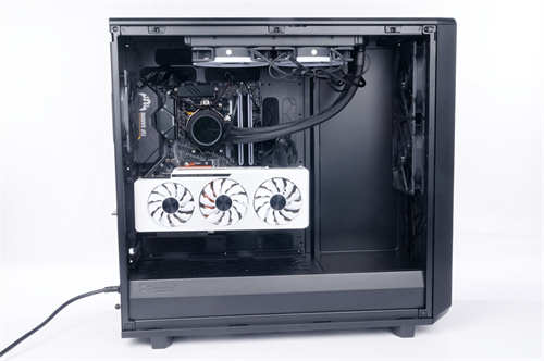 Fractal Design Meshify 2 XL机壳开箱测试/钻石雕刻处理前面板，打造优质散热与视觉感(43)