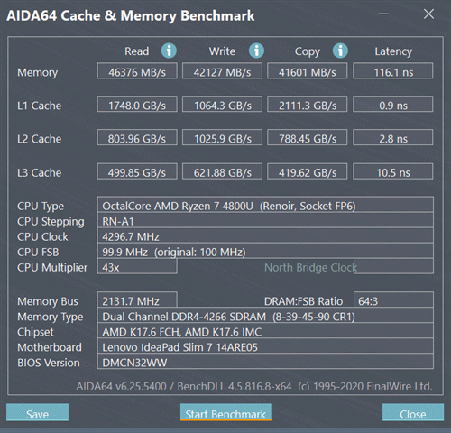 Lenovo IdeaPad Slim 7轻薄笔电测试报告/Ryzen 7 4800U处理器满足超强效能与顶尖续航(47)