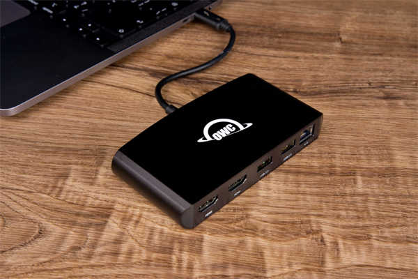 OWC Thunderbolt 3 mini Dock扩充埠/5合1扩充、双4K60输出、体积小巧(9)