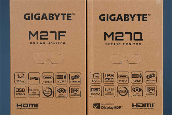 GIGABYTE M27F、M27Q电竞显示器/KVM 功能多平台使用更便利(2)