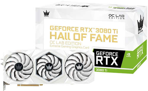 GALAX推出OC Lab RTX 3080 Ti Hall of Fame显示卡