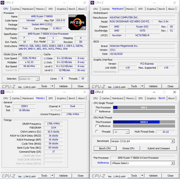 AMD Ryzen 5000系列全面对决测试报告/5950X,5900X,5800X,5600X(9)