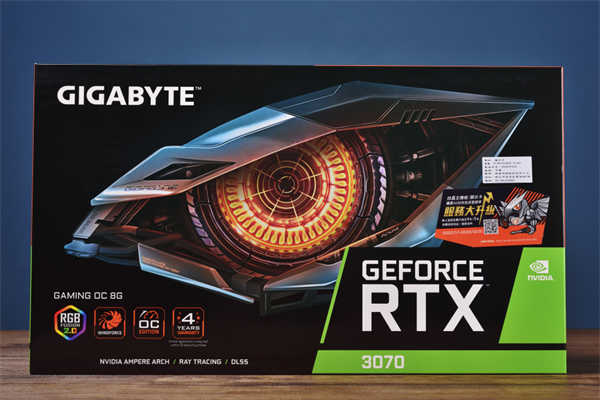 GIGABYTE GeForce RTX 3070 GAMING OC显卡测试/主流2K升级入门(1)