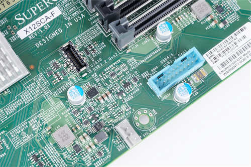 美超微Supermicro X12SCA-F开箱测试/IPMI功能齐全、W480工作站主机板好选择(9)