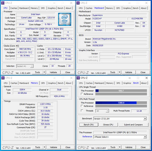 美超微Supermicro X12SCA-F开箱测试/IPMI功能齐全、W480工作站主机板好选择(56)