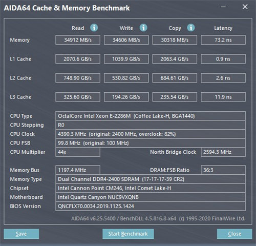 迷你多变Intel NUC 9 Pro Kit开箱测试8核扩充小型电竞机或直播专用机(51)
