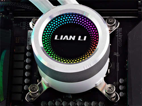 Lian Li GALAHAD AIO 360/240一体式水冷开箱/CNC铝质冷头与冷排侧甲、黑白双色任君选择(24)