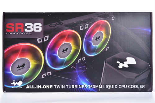 InWin SR36水冷散热器开箱测试/双涡轮直柱水泵 铜底水道强化散热(1)