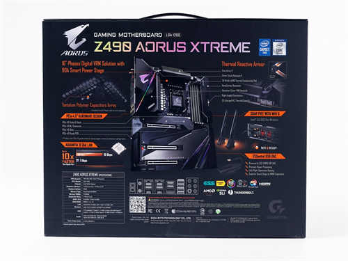 GIGABYTE Z490 AORUS XTREME主机板开箱测试/旗舰规格16相供电设计、音效网路配备顶规(2)