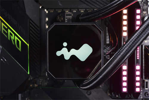 InWin SR36水冷散热器开箱测试/双涡轮直柱水泵 铜底水道强化散热(33)