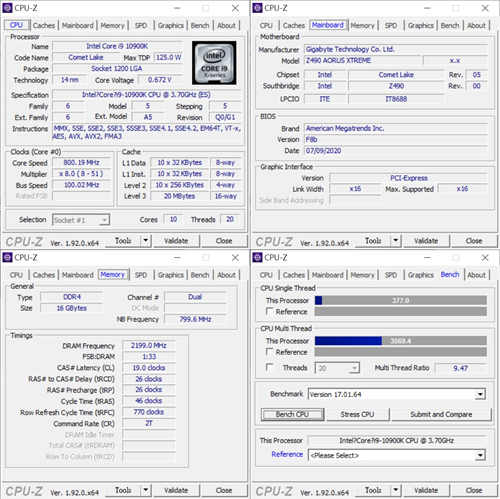 GIGABYTE Z490 AORUS XTREME主机板开箱测试/旗舰规格16相供电设计、音效网路配备顶规(40)