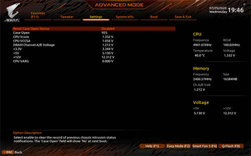 GIGABYTE Z490 AORUS ELITE开箱测试/最平价的Z490 AORUS主机板信仰选择(44)
