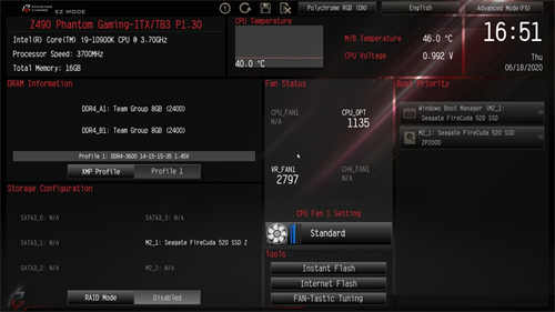 ASRock Z490 PHANTOM GAMING-ITX/TB3/ITX小板搭载TB3、小巧精悍的设计(39)