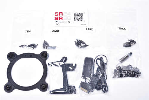 InWin SR36水冷散热器开箱测试/双涡轮直柱水泵 铜底水道强化散热(17)