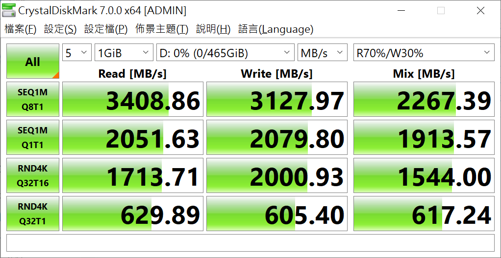 Crucial P5 NVMe SSD 500GB固态硬碟开箱/美光原厂TLC颗粒、Crucial现时最快速(9)