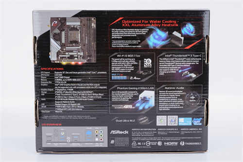 ASRock Z490 PHANTOM GAMING-ITX/TB3/ITX小板搭载TB3、小巧精悍的设计(2)