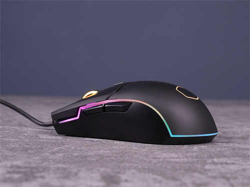 Cooler Master CM110 CM310电竞滑鼠开箱/千元内亲民价格、左右对称鼠身、环绕照明灯条(12)