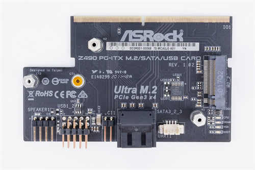 ASRock Z490 PHANTOM GAMING-ITX/TB3/ITX小板搭载TB3、小巧精悍的设计(8)