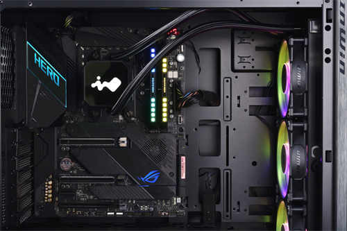 InWin SR36水冷散热器开箱测试/双涡轮直柱水泵 铜底水道强化散热(30)